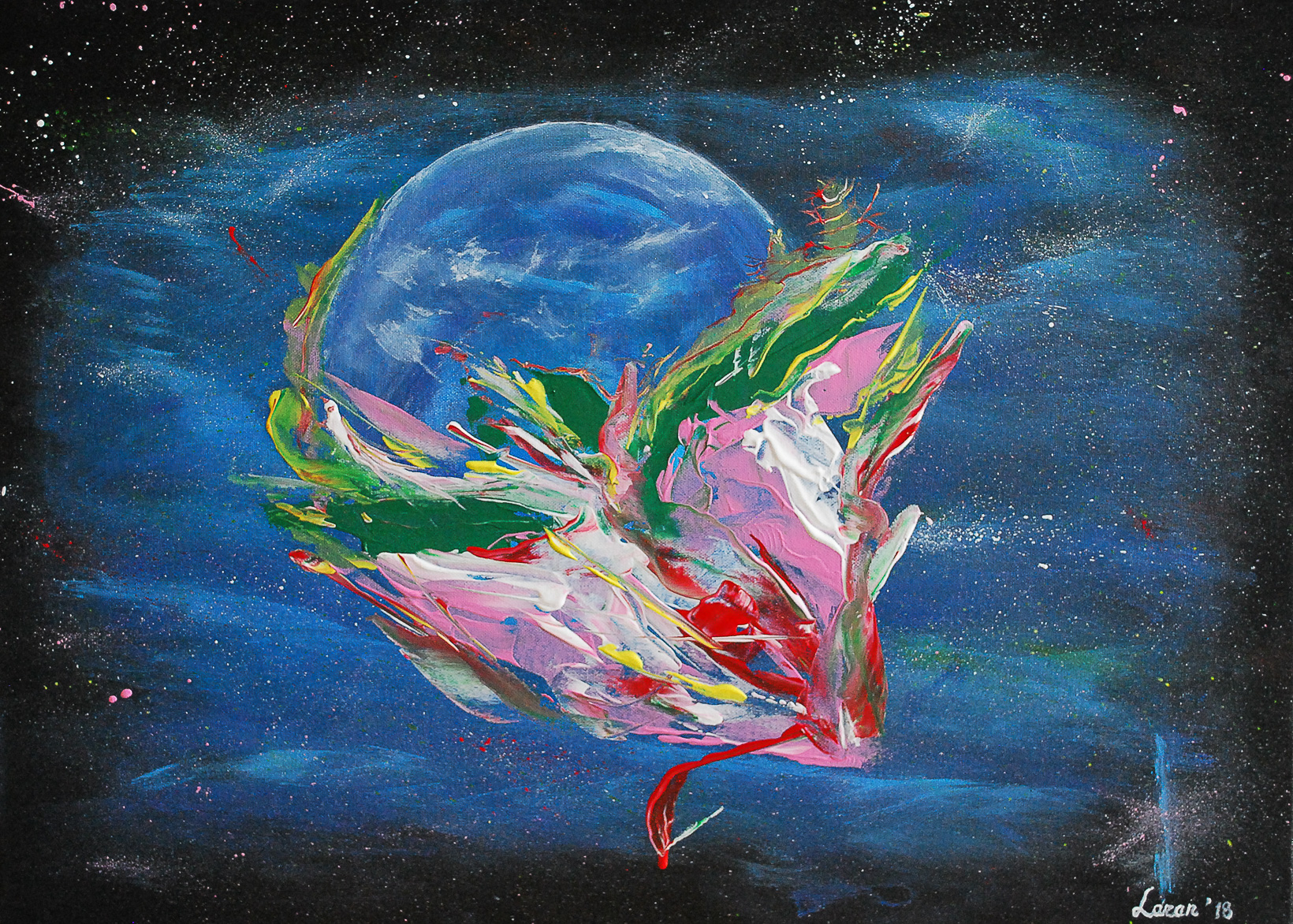 Birth of a planet